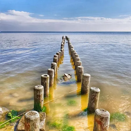 Hébergement de vacances Stettiner Haff Nebengebaeude Mönkebude
